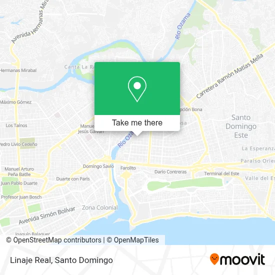 Linaje Real map