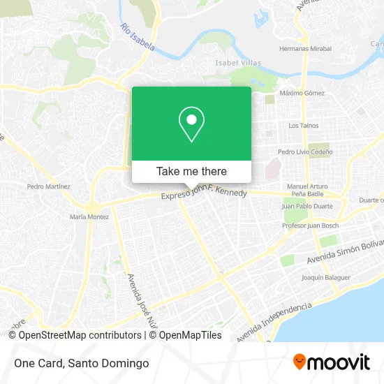 One Card map