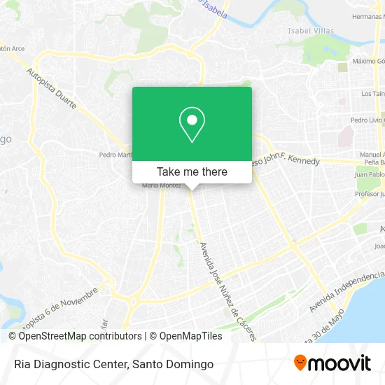 Ria Diagnostic Center map
