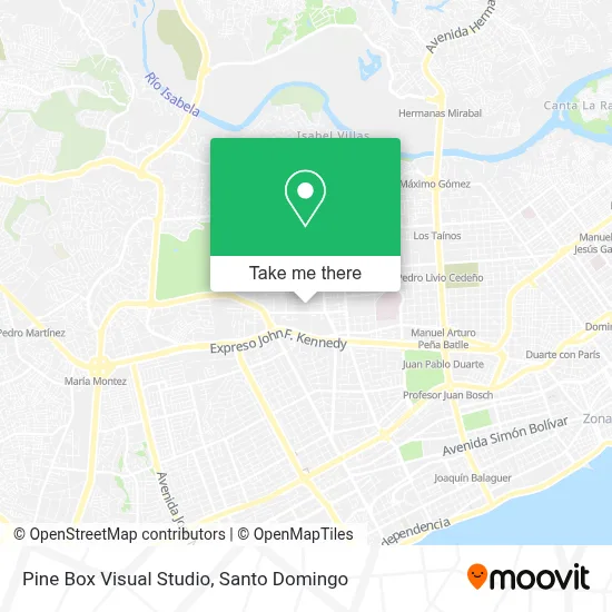 Pine Box Visual Studio map