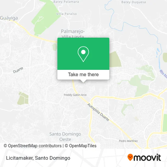 Licitamaker map