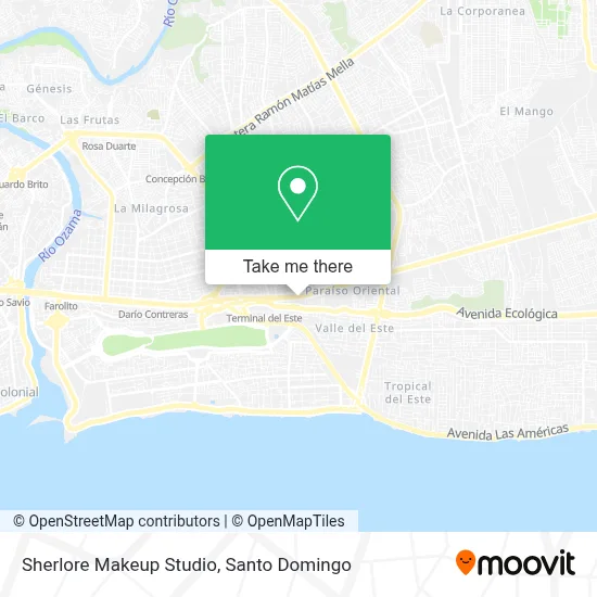 Sherlore Makeup Studio map