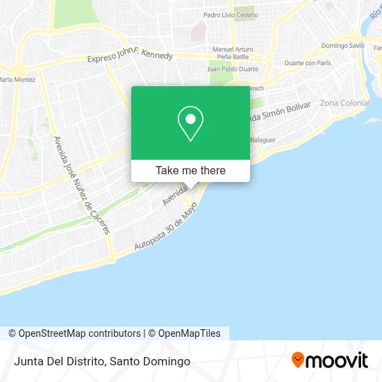 Junta Del Distrito map
