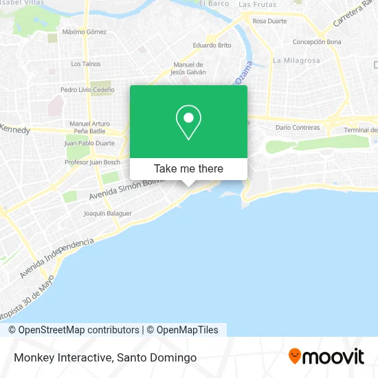 Monkey Interactive map