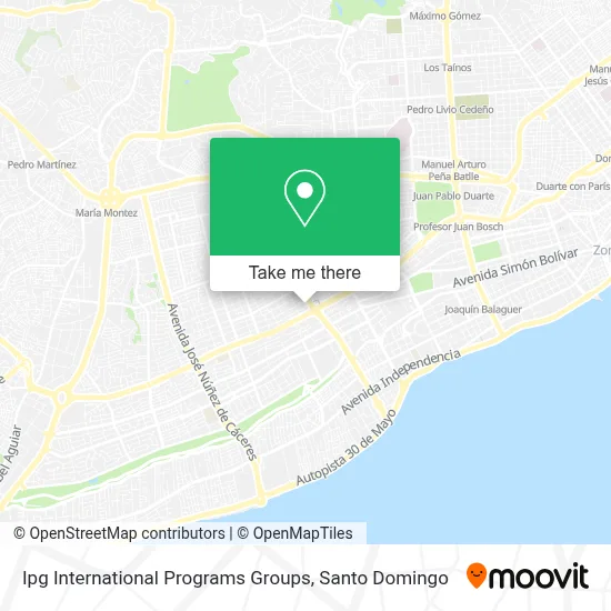 Ipg International Programs Groups map