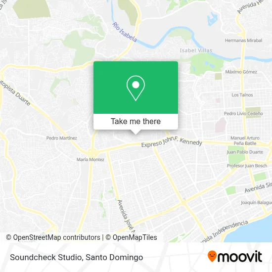 Soundcheck Studio map