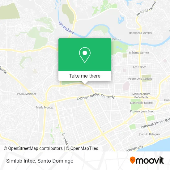 Simlab Intec map