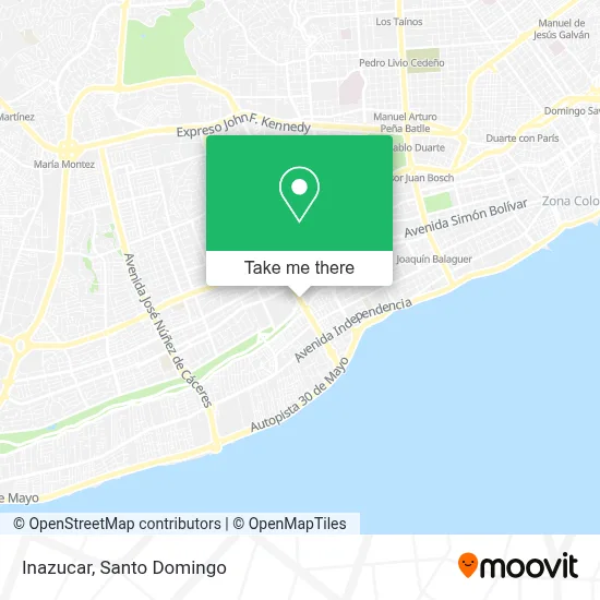 Inazucar map
