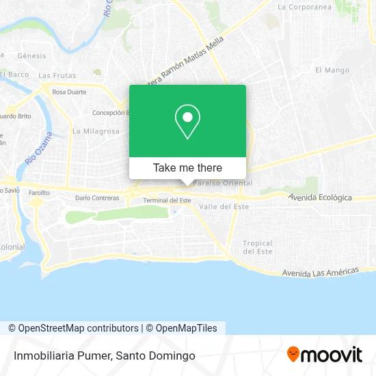 Inmobiliaria Pumer map