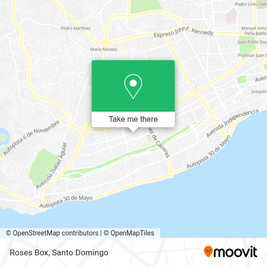 Roses Box map