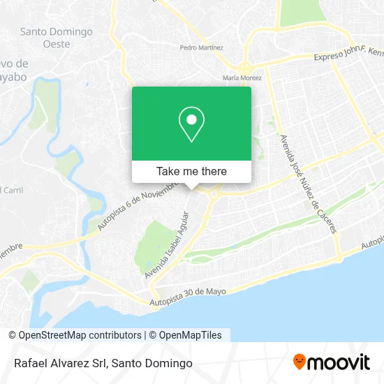 Rafael Alvarez Srl map