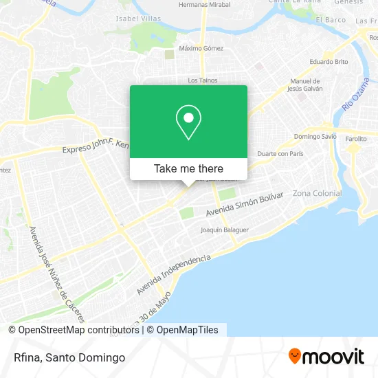 Rfina map