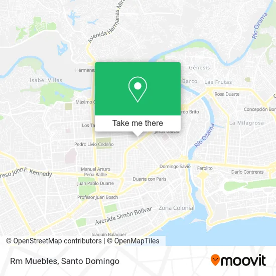 Rm Muebles map