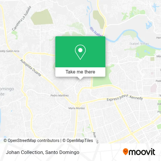 Johan Collection map