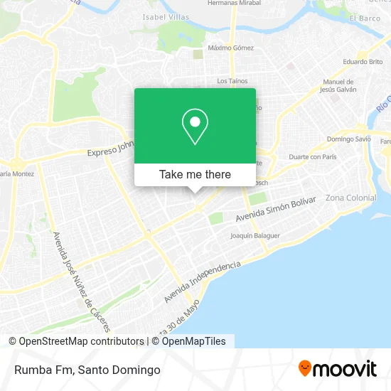 Rumba Fm map