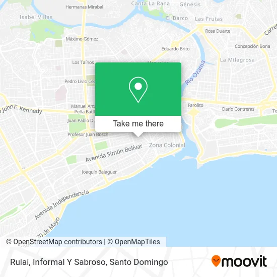 Rulai, Informal Y Sabroso map