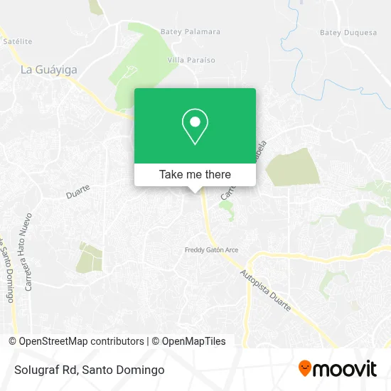 Solugraf Rd map