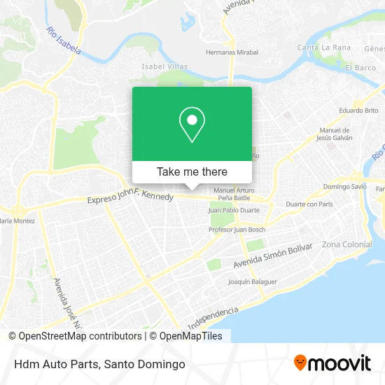 Hdm Auto Parts map