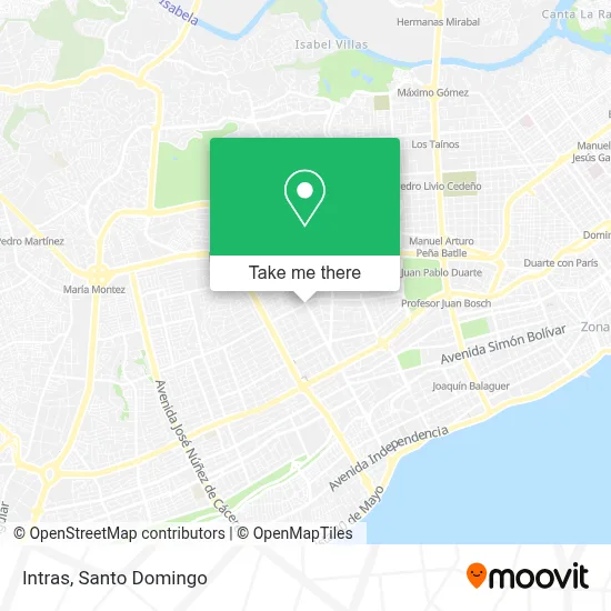 Intras map