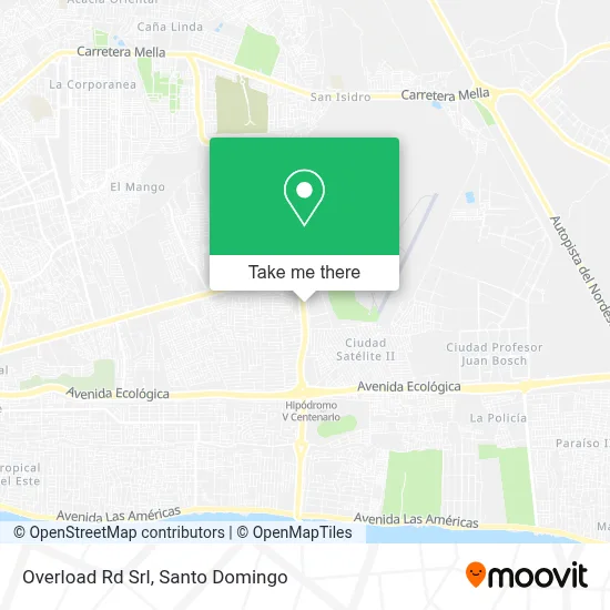 Overload Rd Srl map