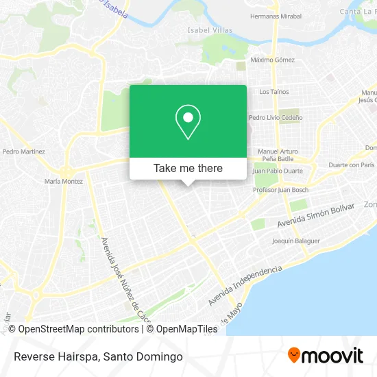 Reverse Hairspa map