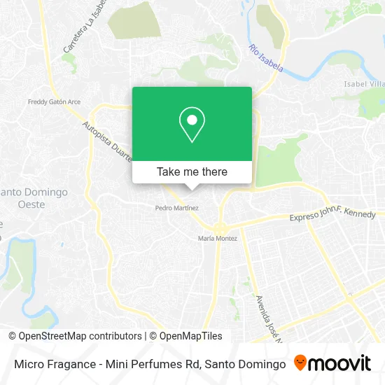 Micro Fragance - Mini Perfumes Rd map