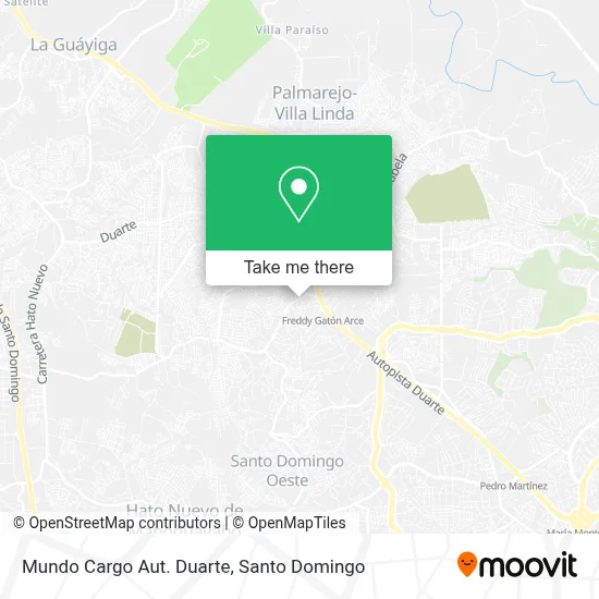 Mundo Cargo Aut. Duarte map