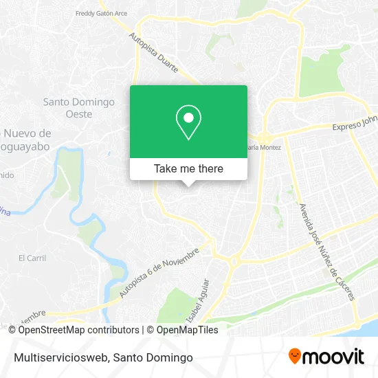 Multiserviciosweb map
