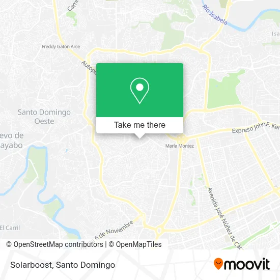 Solarboost map