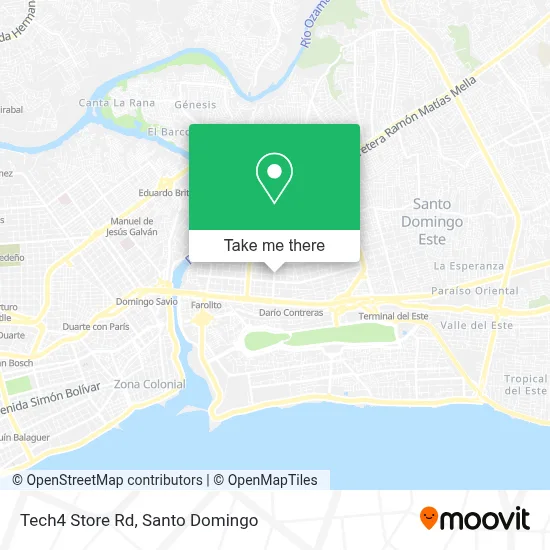 Tech4 Store Rd map