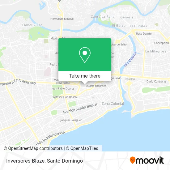 Inversores Blaze map