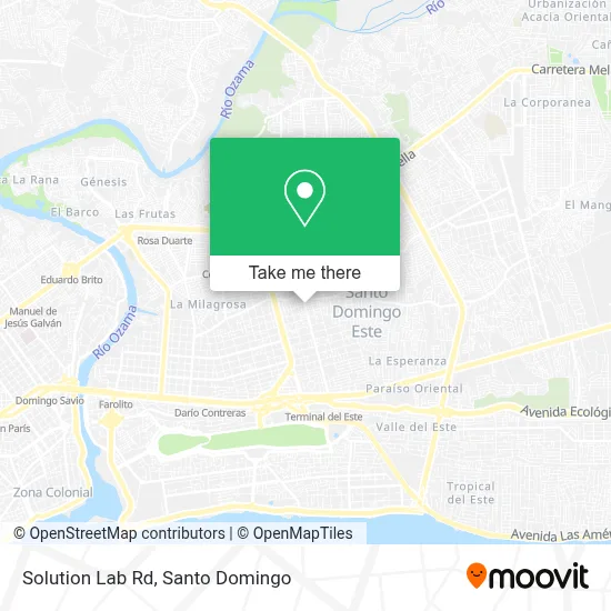 Solution Lab Rd map