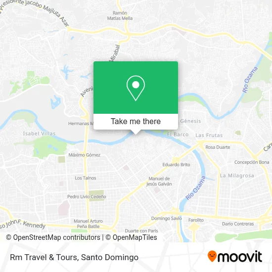 Rm Travel & Tours map