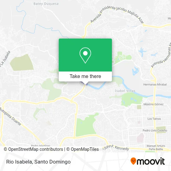 Rio Isabela map
