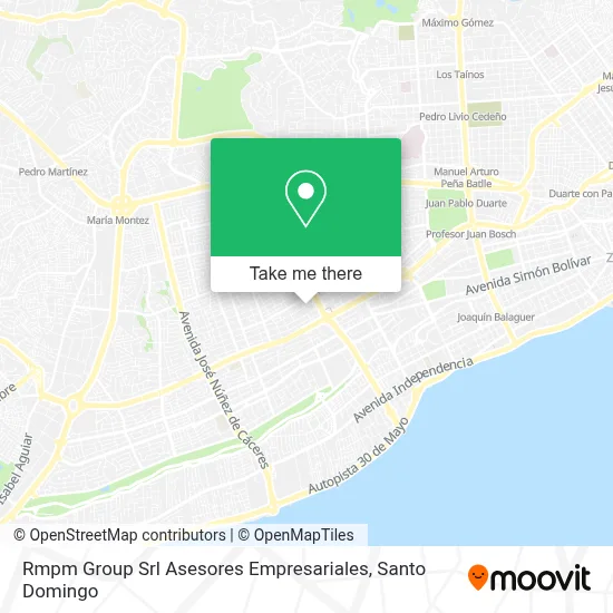 Rmpm Group Srl Asesores Empresariales map