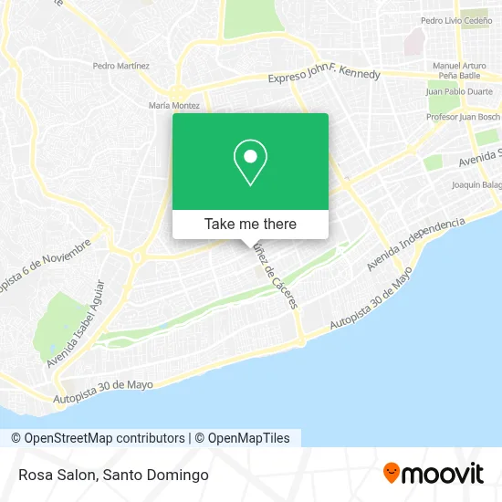 Rosa Salon map
