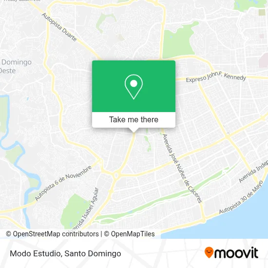 Modo Estudio map