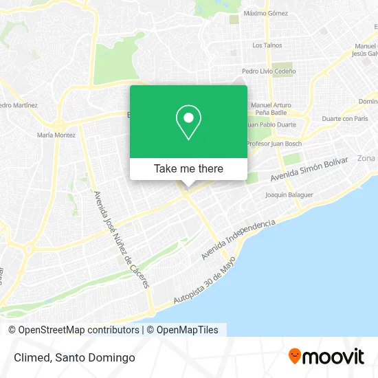 Climed map