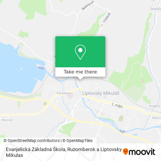 Evanjelická Základná Škola map