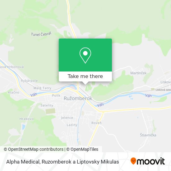 Alpha Medical map