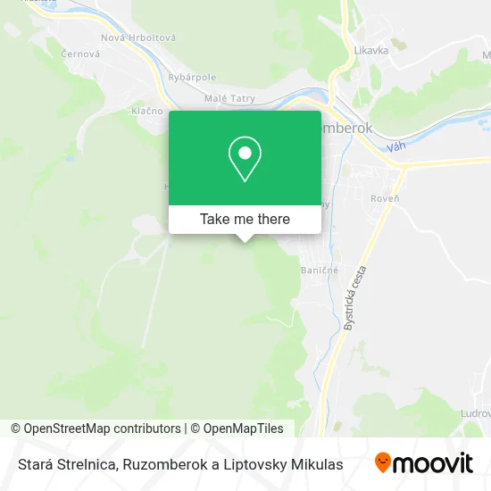 Stará Strelnica map