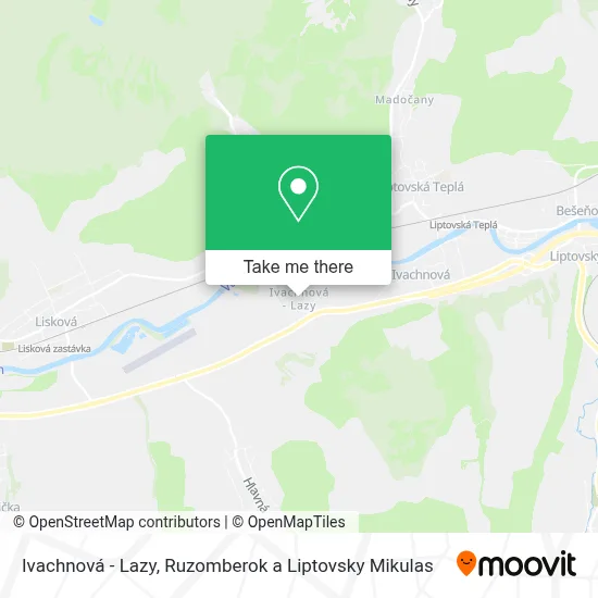 Ivachnová - Lazy map