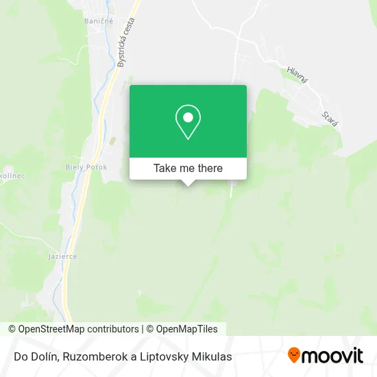 Do Dolín map