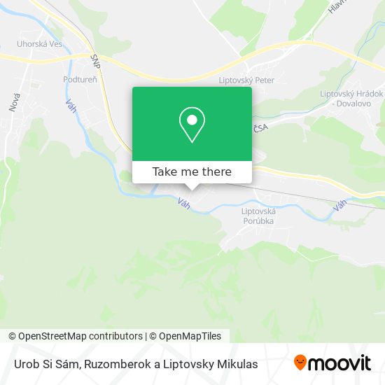 Urob Si Sám map