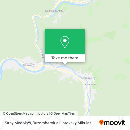 Sírny Medokýš map