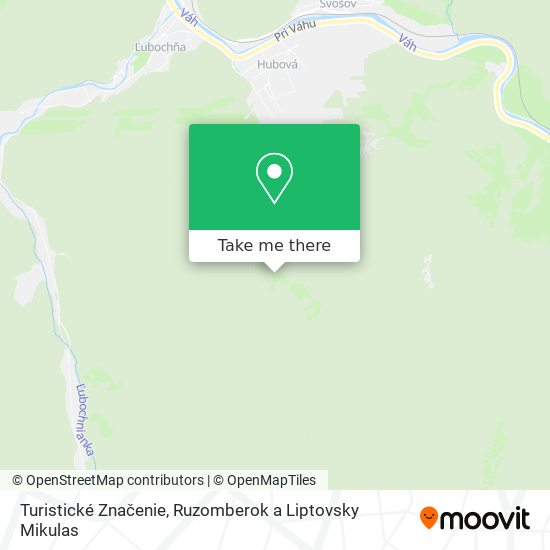 Turistické Značenie map