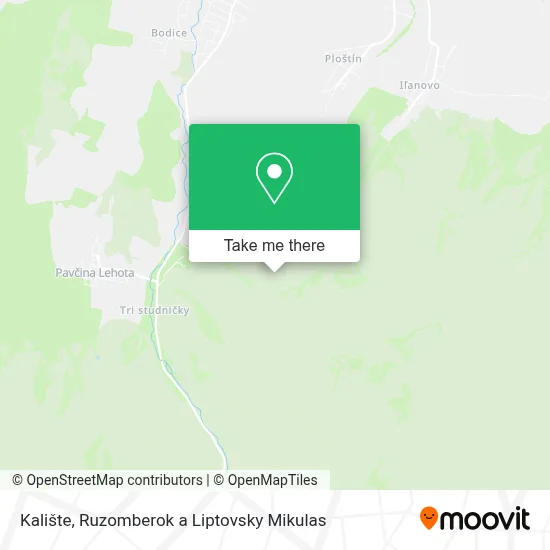 Kalište map