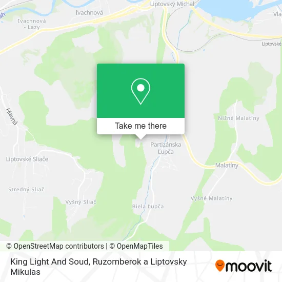 King Light And Soud map