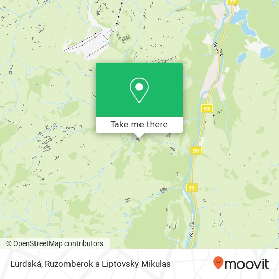 Lurdská map