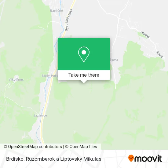 Brdisko map